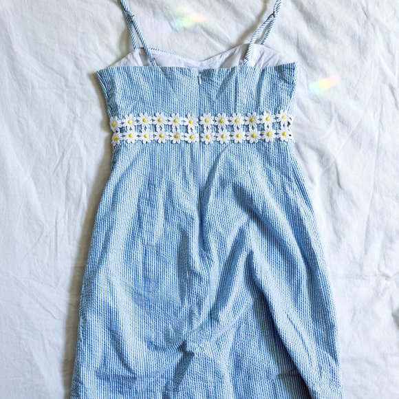 Lilly Pulitzer | Sheens Daisy Seersucker Dress 00 - Picture 4 of 7